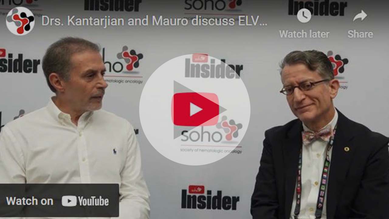 Dr. Hagop Kantarjian and Dr. Michael Mauro discuss ELVN-001 in CML on SOHO Insider